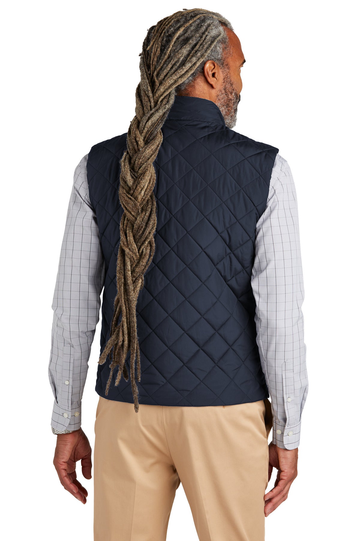 Brooks Brothers Quilted Vest BB18602 Night Navy