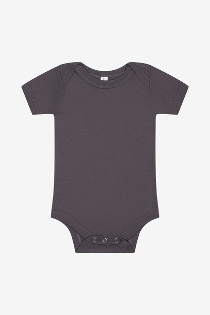 BELLA+CANVAS Infant Jersey Short Sleeve One Piece BC100B Asphalt