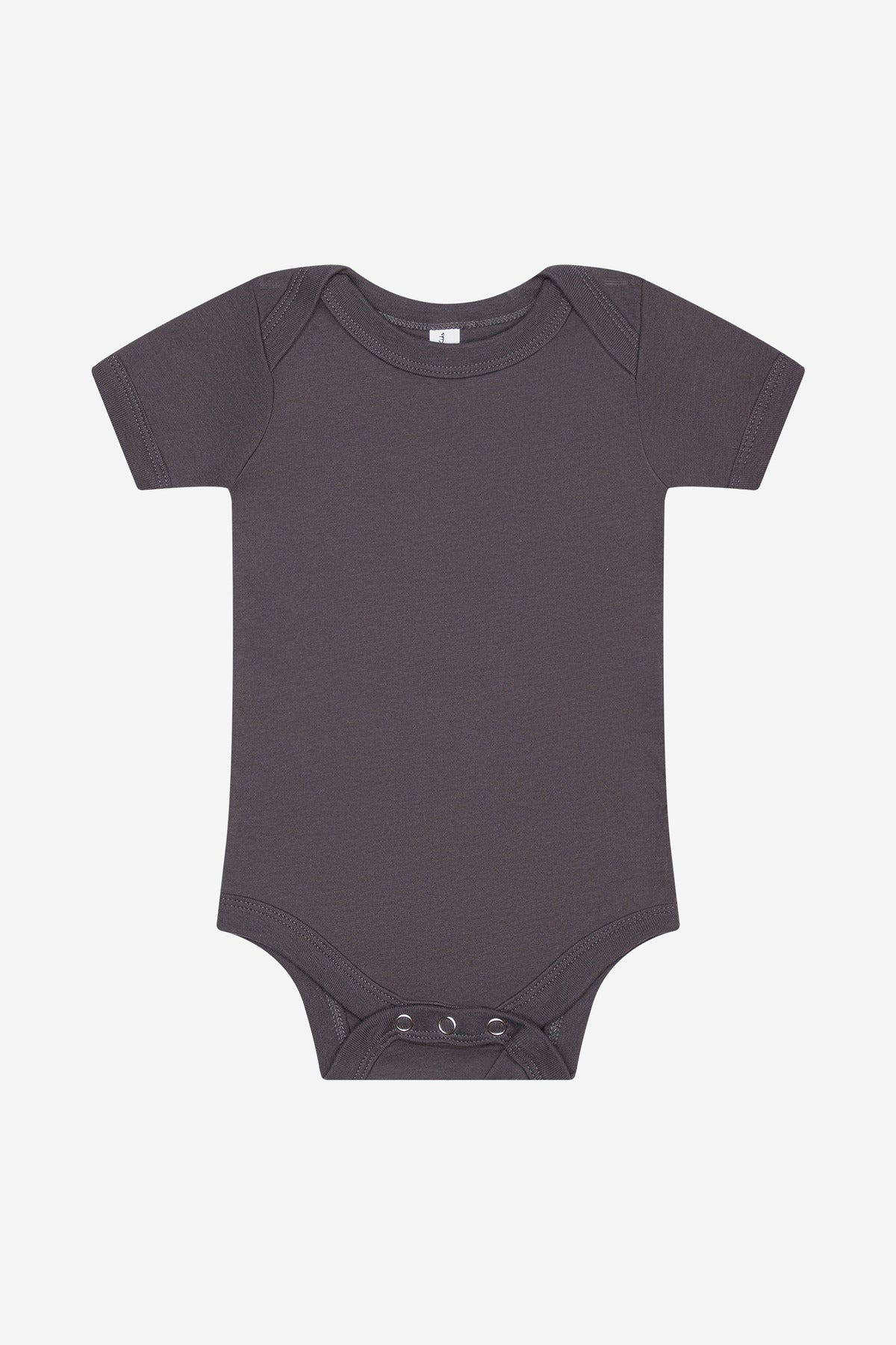 BELLA+CANVAS Infant Jersey Short Sleeve One Piece BC100B Asphalt