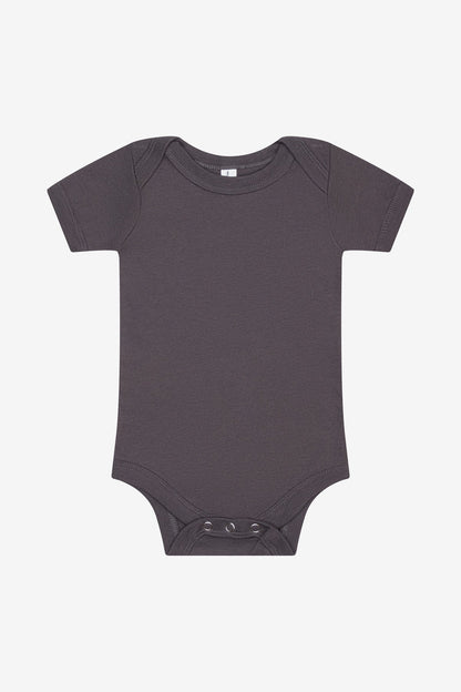 BELLA+CANVAS Infant Jersey Short Sleeve One Piece BC100B Asphalt