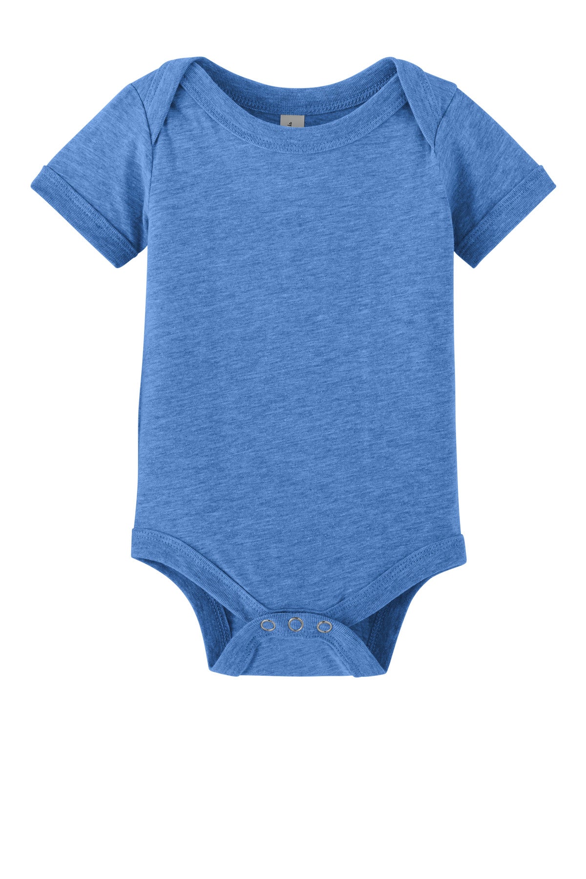 BELLA+CANVAS Infant Jersey Short Sleeve One Piece BC100B Heather Columbia Blue