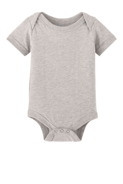 BELLA+CANVAS Infant Jersey Short Sleeve One Piece BC100B Heather Dust