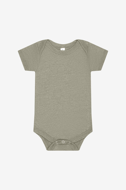 BELLA+CANVAS Infant Jersey Short Sleeve One Piece BC100B Heather Stone