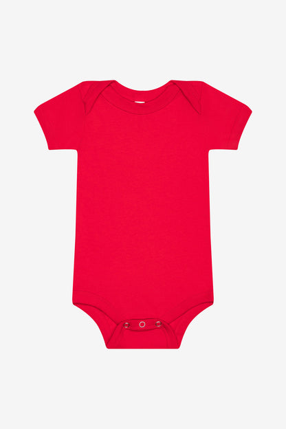 BELLA+CANVAS Infant Jersey Short Sleeve One Piece BC100B Red