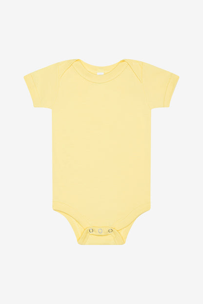 BELLA+CANVAS Infant Jersey Short Sleeve One Piece BC100B Yellow
