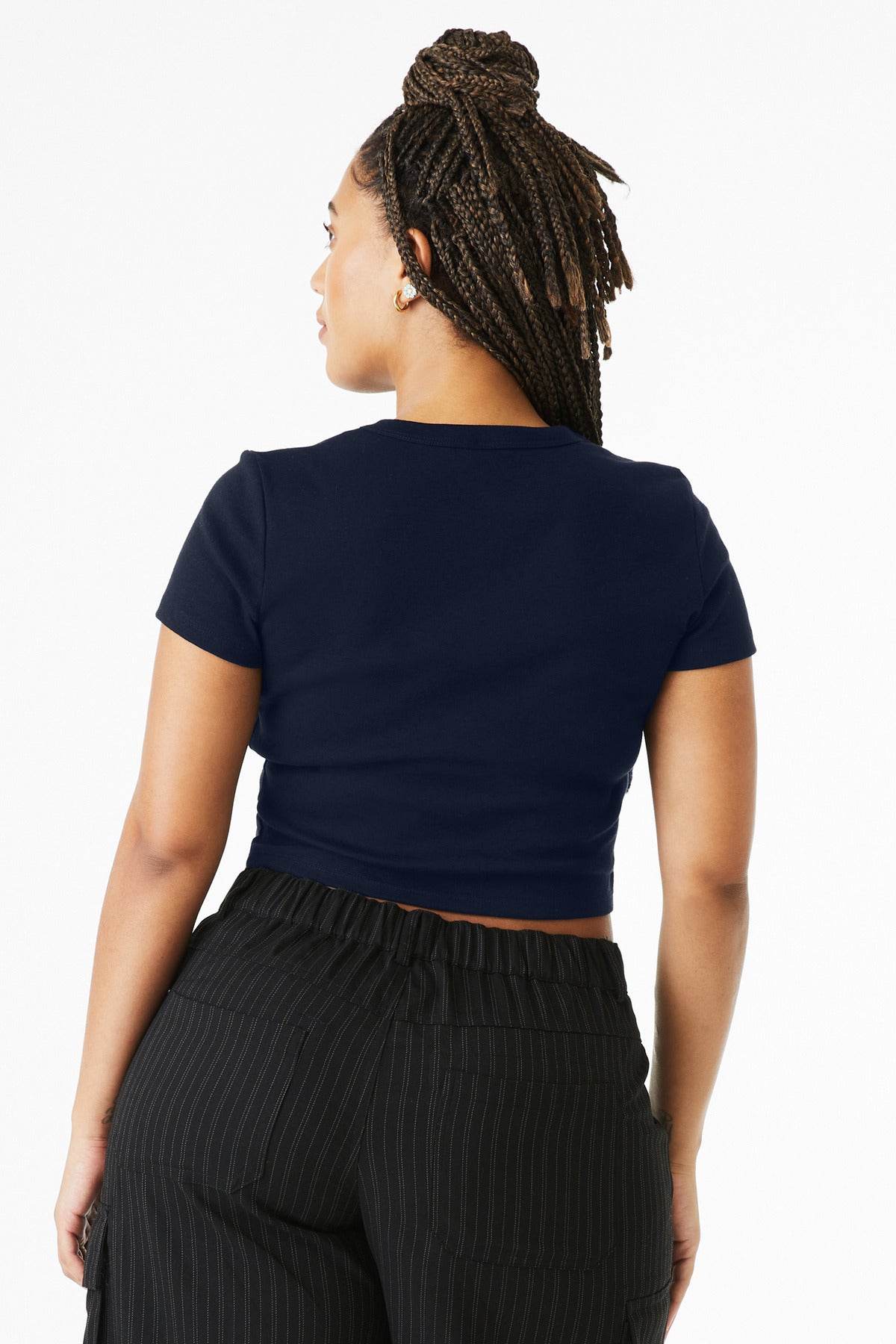 Bella+Canvas Women's Micro Rib Baby Tee BC1010 image 2