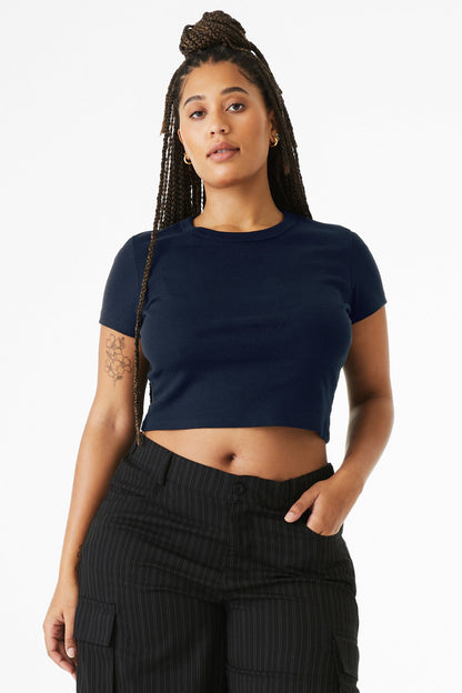 Bella+Canvas Women's Micro Rib Baby Tee BC1010 image 1