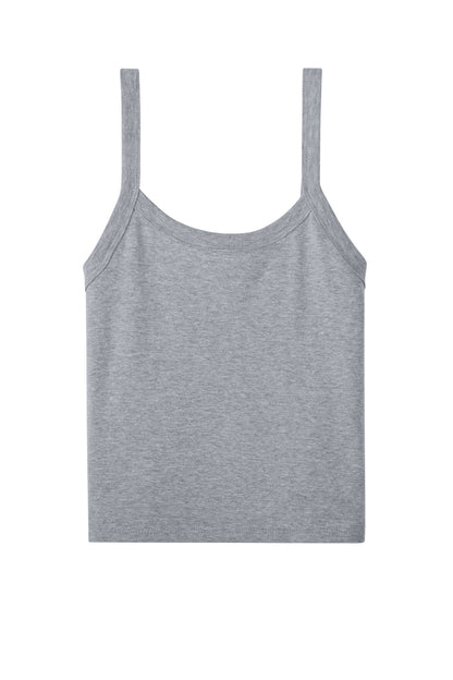 Bella+Canvas Women's Micro Rib Spaghetti Strap Tank BC1012 Athletic Heather