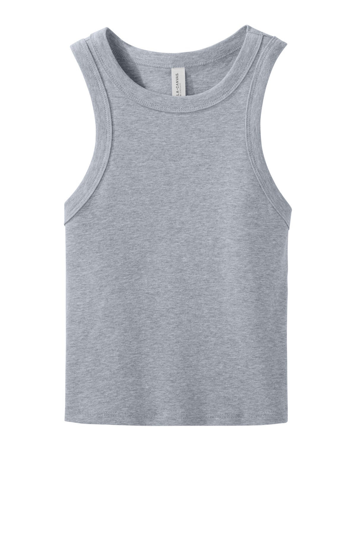 Bella+Canvas Women's Micro Rib Racer Tank BC1019 Athletic Heather