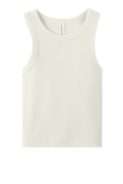 Bella+Canvas Women's Micro Rib Racer Tank BC1019 Solid Natural Blend