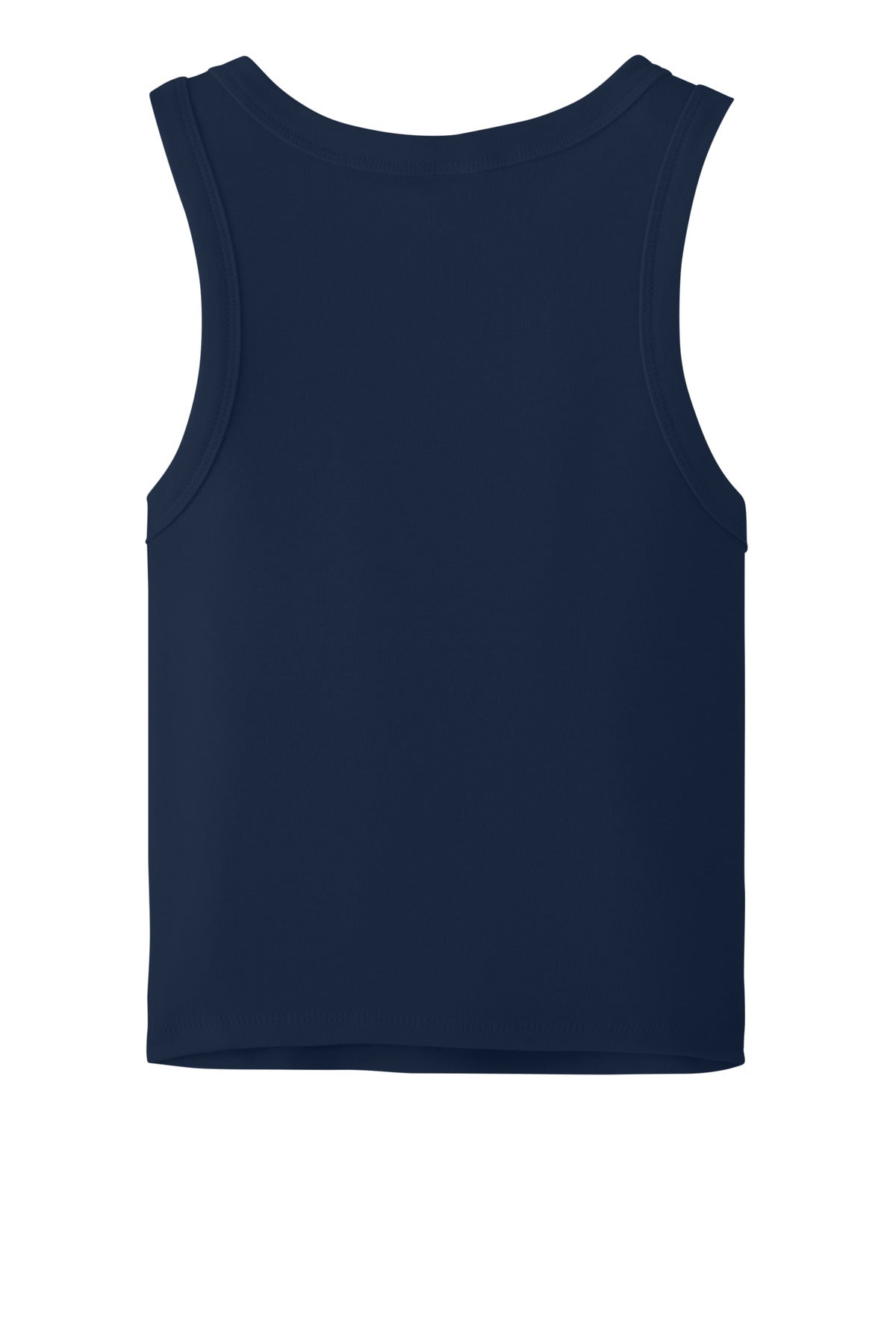 Bella+Canvas Women's Micro Rib Racer Tank BC1019 Solid Navy Blend
