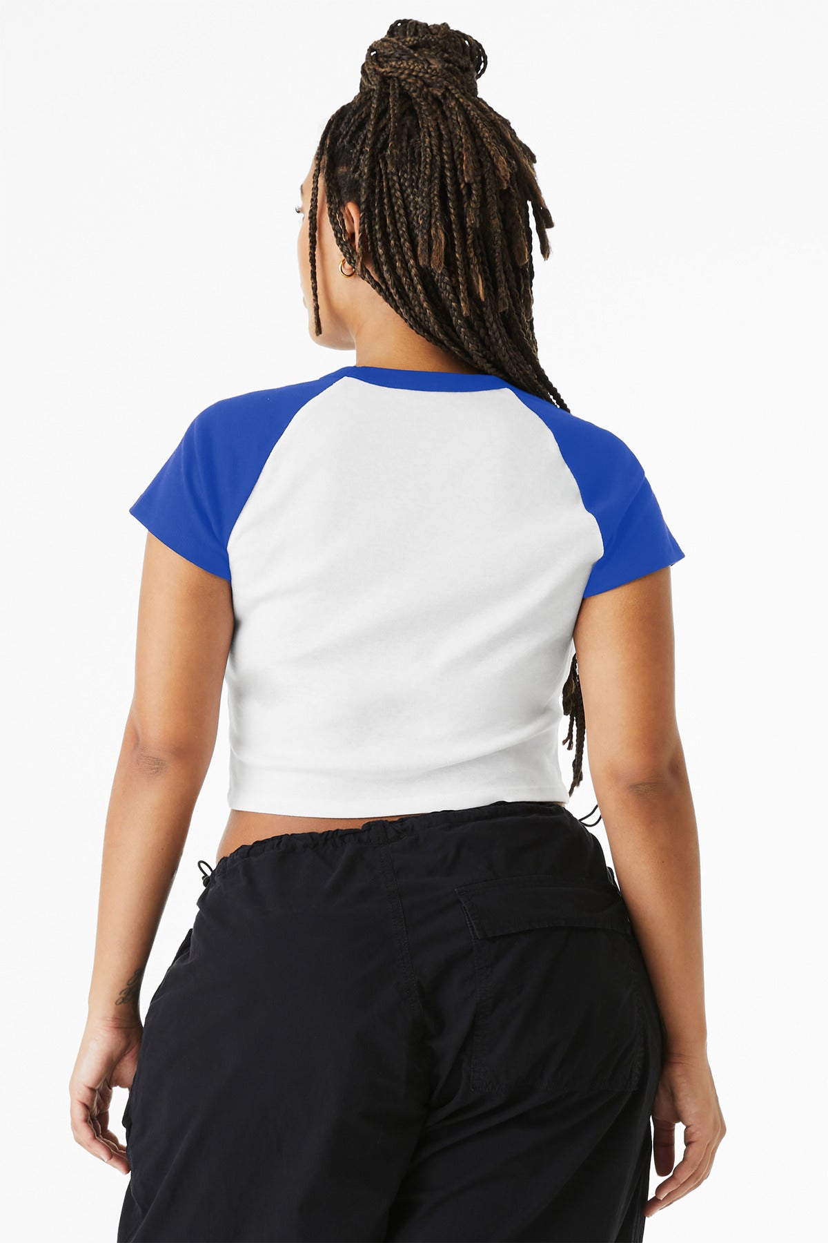 Bella+Canvas Women's Micro Rib Raglan Baby image 2