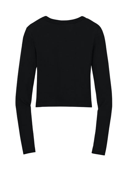 Bella+Canvas Women's Micro Rib Long Sleeve Baby Tee BC1501 image 4
