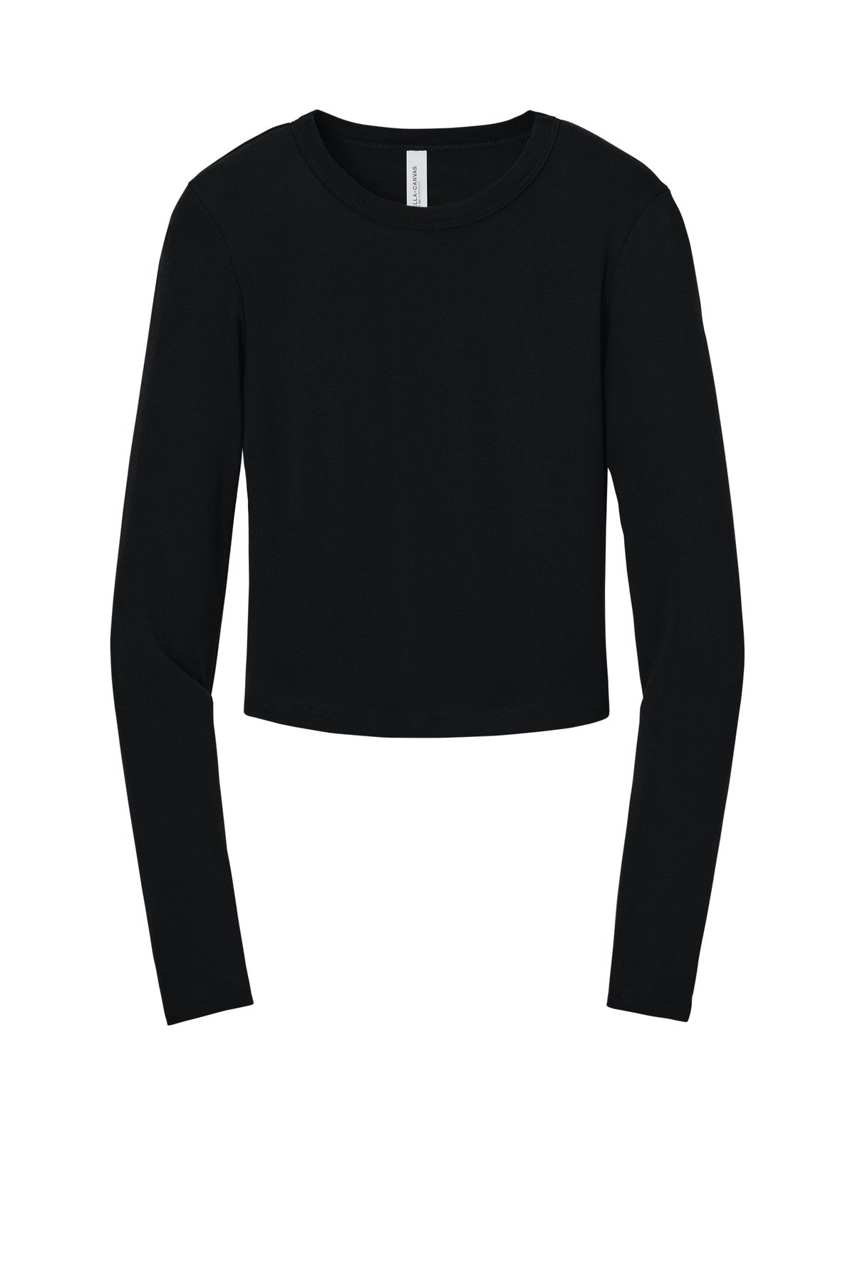 Bella+Canvas Women's Micro Rib Long Sleeve Baby Tee BC1501 image 3