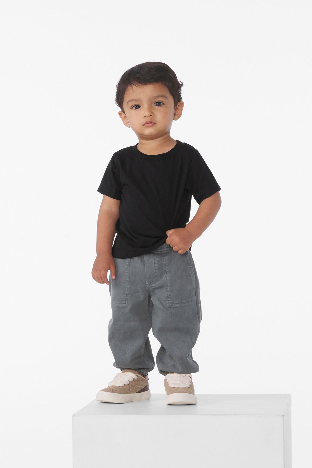 BELLA+CANVAS Infant Jersey Short Sleeve Tee BC3001B Black