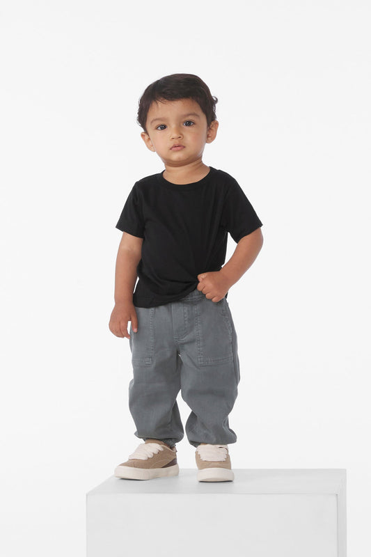BELLA+CANVAS Infant Jersey Short Sleeve Tee BC3001B Black