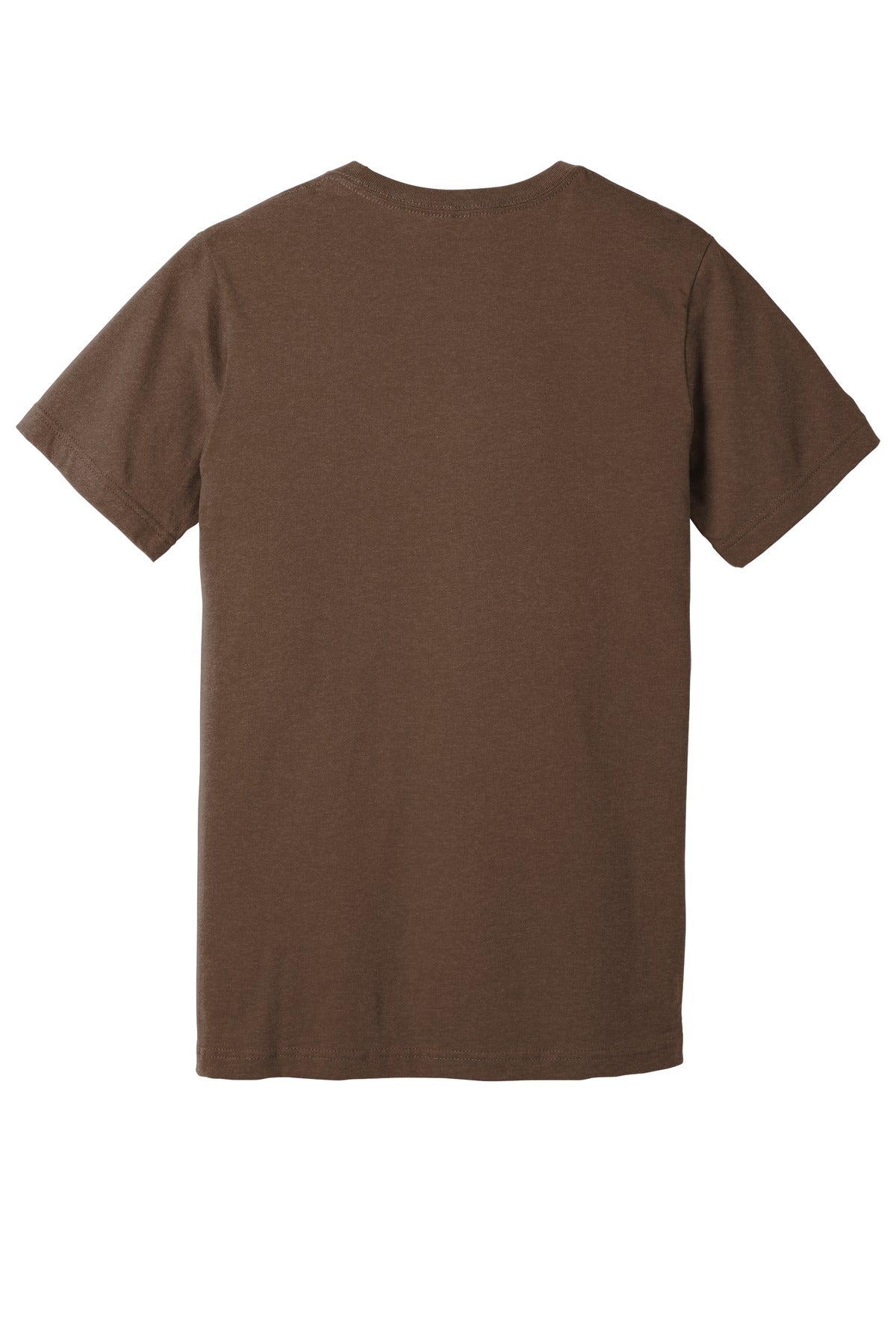 BELLA+CANVAS  Unisex Heather CVC Short Sleeve Tee. BC3001CVC Heather Brown