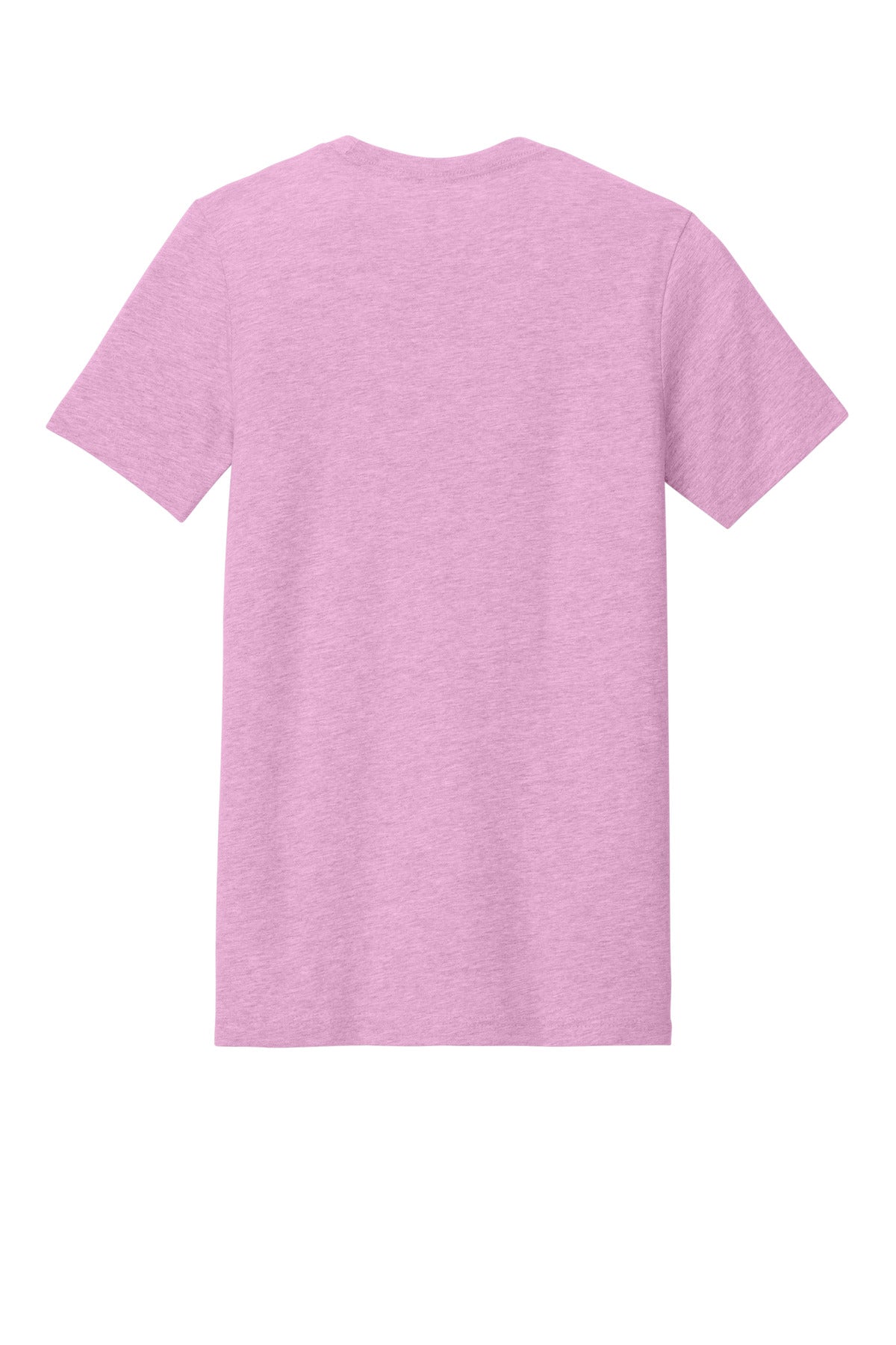 Bella+Canvas Unisex Heather CVC Short Sleeve Tee BC3001CVC Heather Bubble Gum