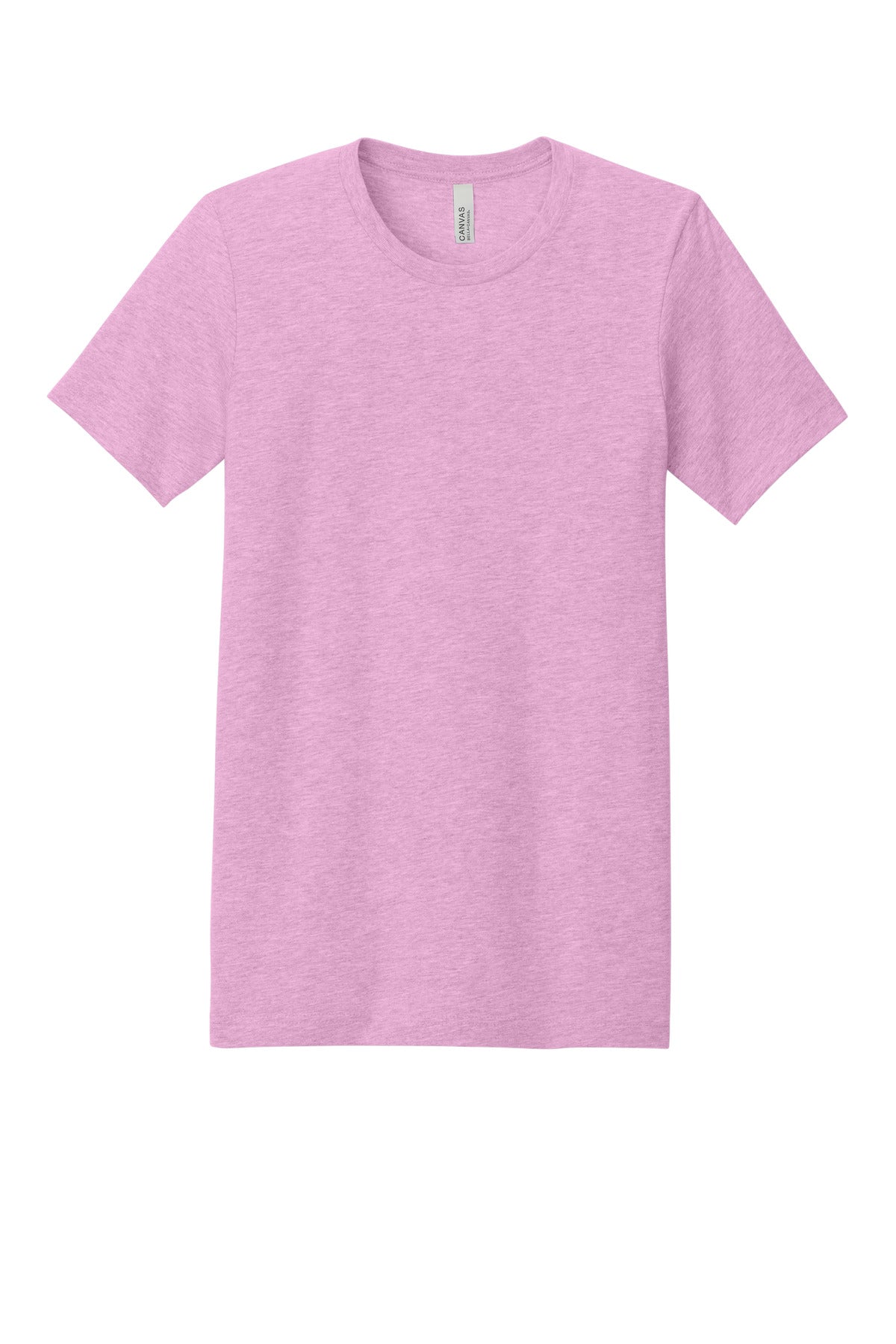 Bella+Canvas Unisex Heather CVC Short Sleeve Tee BC3001CVC Heather Bubble Gum