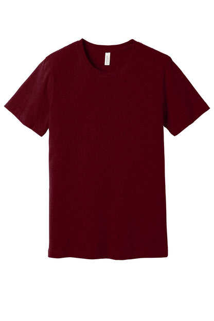 BELLA+CANVAS  Unisex Heather CVC Short Sleeve Tee. BC3001CVC Heather Cardinal