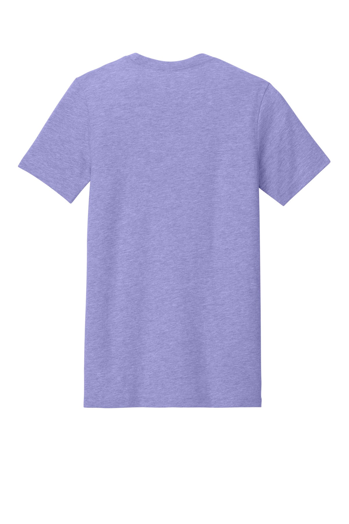 Bella+Canvas Unisex Heather CVC Short Sleeve Tee BC3001CVC Heather Dark Lavender