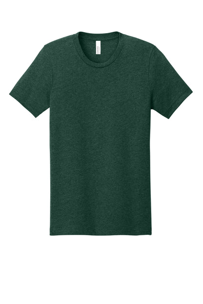 Bella+Canvas Unisex Heather CVC Short Sleeve Tee BC3001CVC Heather Emerald