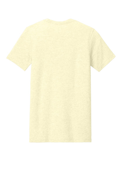 Bella+Canvas Unisex Heather CVC Short Sleeve Tee BC3001CVC Heather French Vanilla