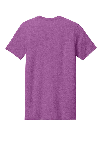 Bella+Canvas Unisex Heather CVC Short Sleeve Tee BC3001CVC Heather Magenta