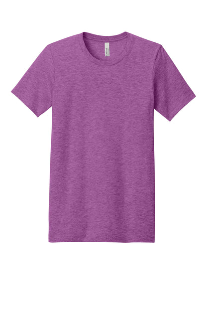 Bella+Canvas Unisex Heather CVC Short Sleeve Tee BC3001CVC Heather Magenta