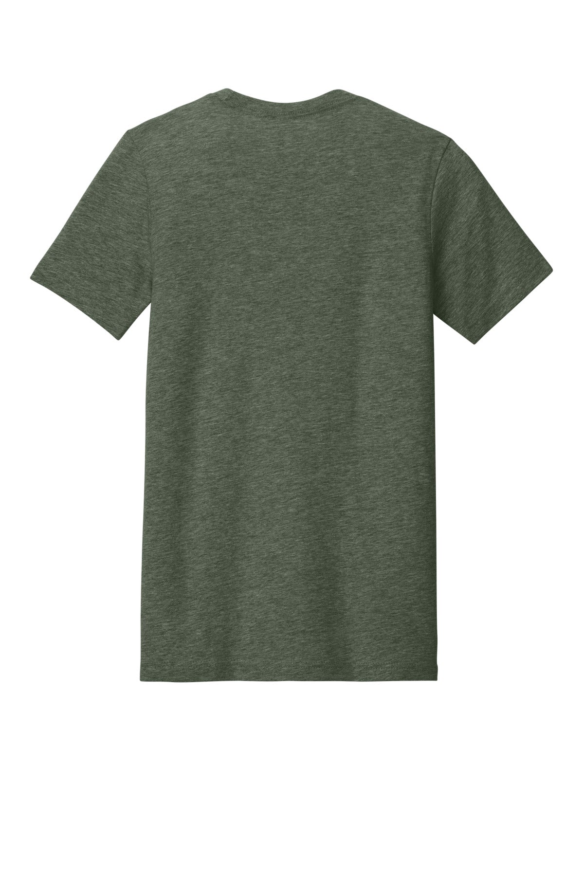 Bella+Canvas Unisex Heather CVC Short Sleeve Tee BC3001CVC Heather Military Green