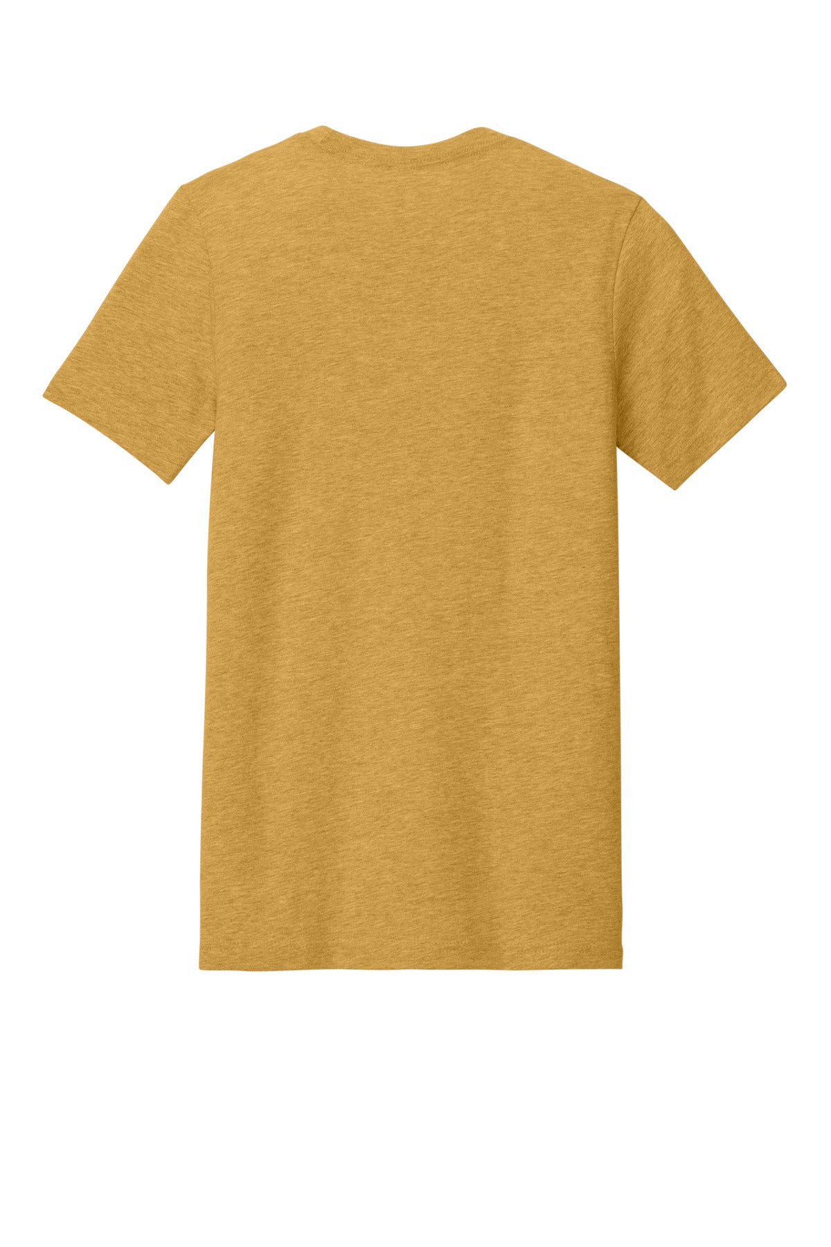 Bella+Canvas Unisex Heather CVC Short Sleeve Tee BC3001CVC Heather Mustard