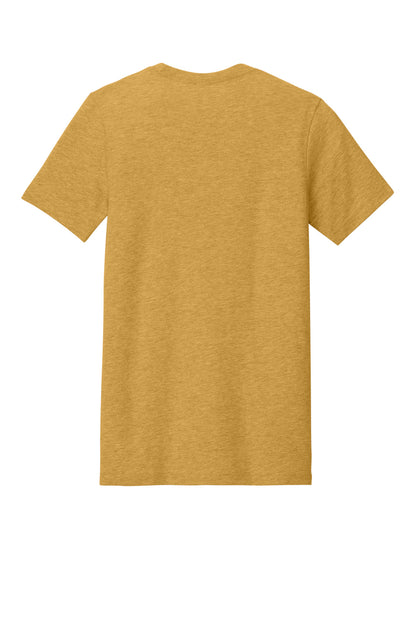 Bella+Canvas Unisex Heather CVC Short Sleeve Tee BC3001CVC Heather Mustard