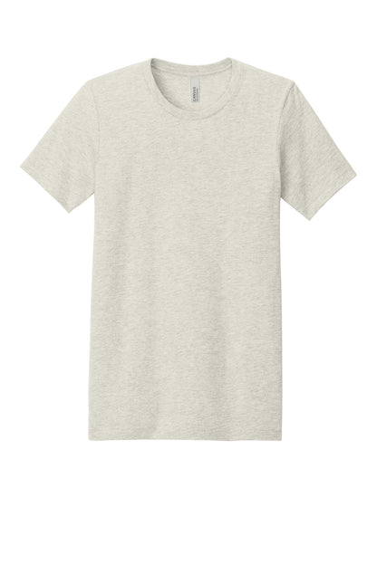 Bella+Canvas Unisex Heather CVC Short Sleeve Tee BC3001CVC Heather Oatmeal