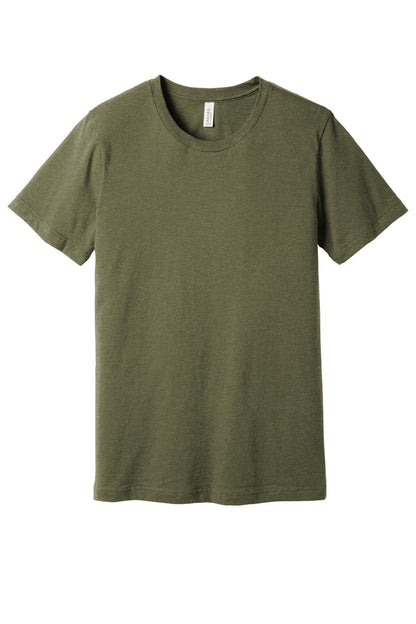 BELLA+CANVAS  Unisex Heather CVC Short Sleeve Tee. BC3001CVC Heather Olive