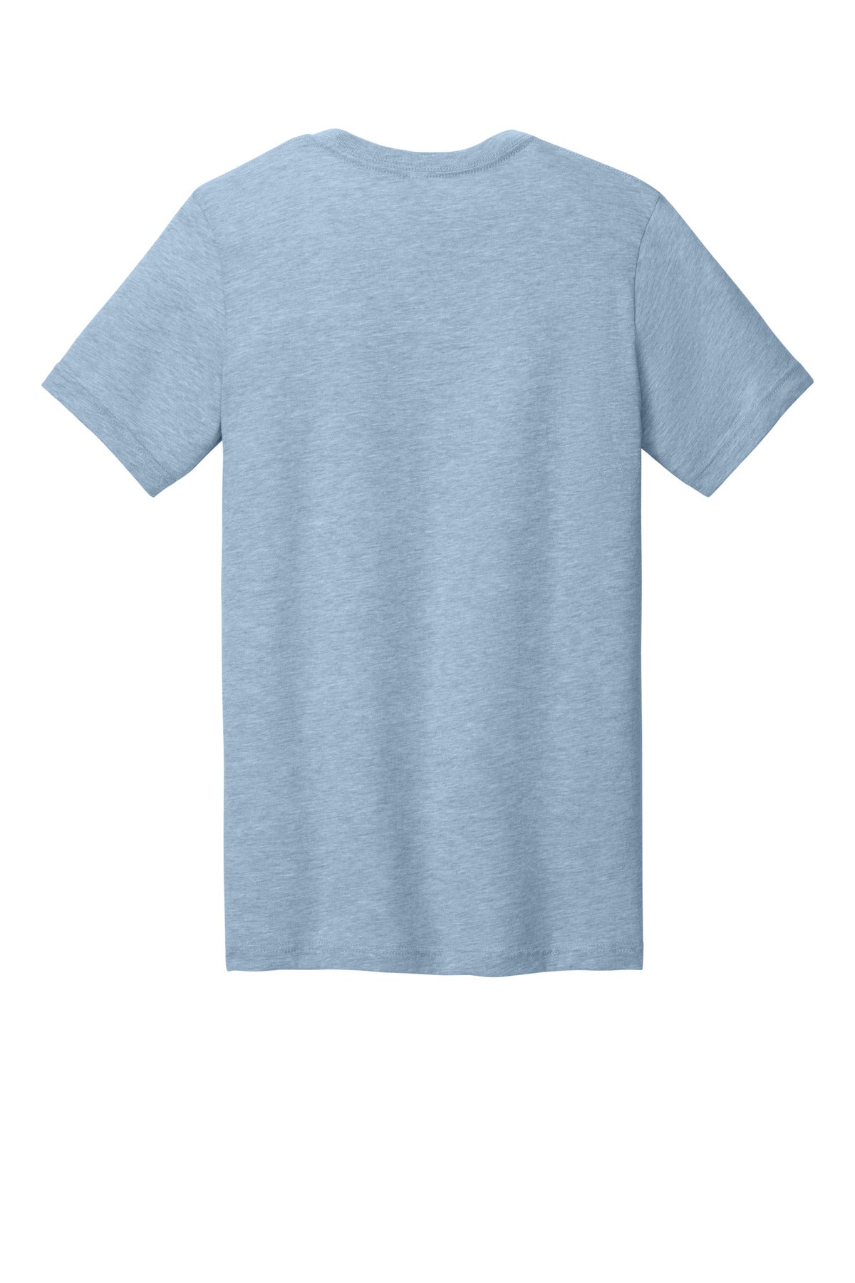 Bella+Canvas Unisex Heather CVC Short Sleeve Tee BC3001CVC Heather Prism Blue