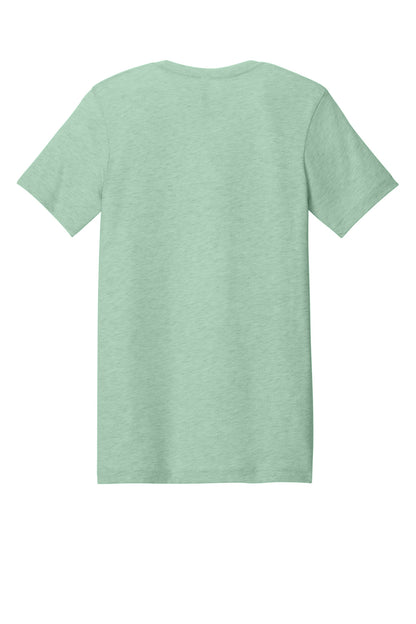 Bella+Canvas Unisex Heather CVC Short Sleeve Tee BC3001CVC Heather Prism Mint