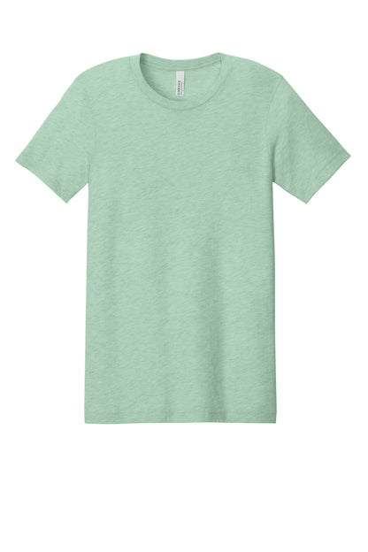 Bella+Canvas Unisex Heather CVC Short Sleeve Tee BC3001CVC Heather Prism Mint