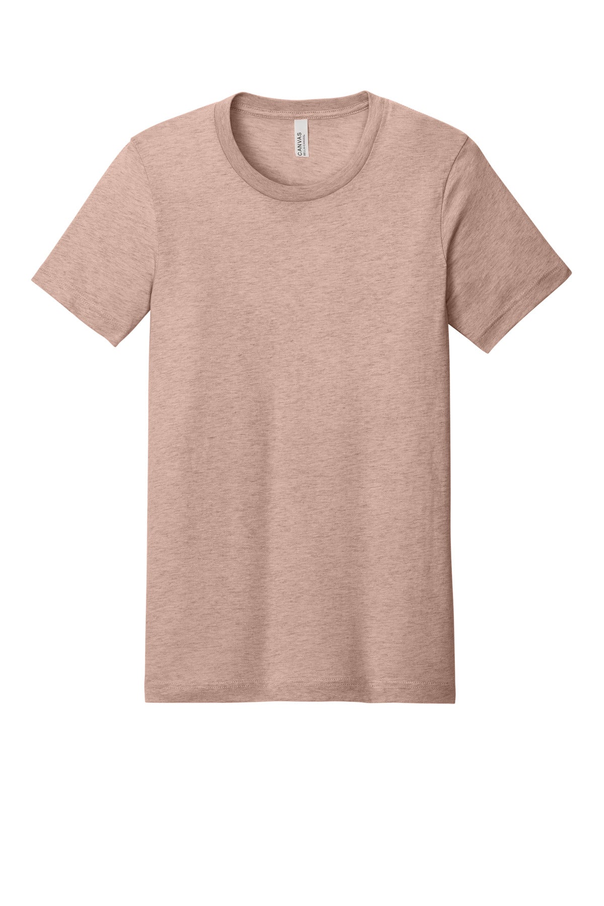 Bella+Canvas Unisex Heather CVC Short Sleeve Tee BC3001CVC Heather Prism Peach