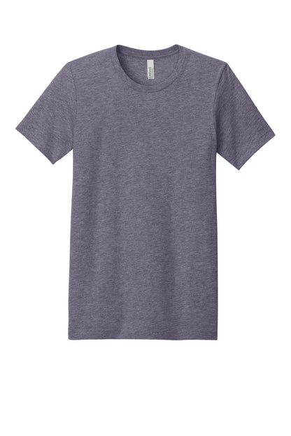 Bella+Canvas Unisex Heather CVC Short Sleeve Tee BC3001CVC Heather Purple