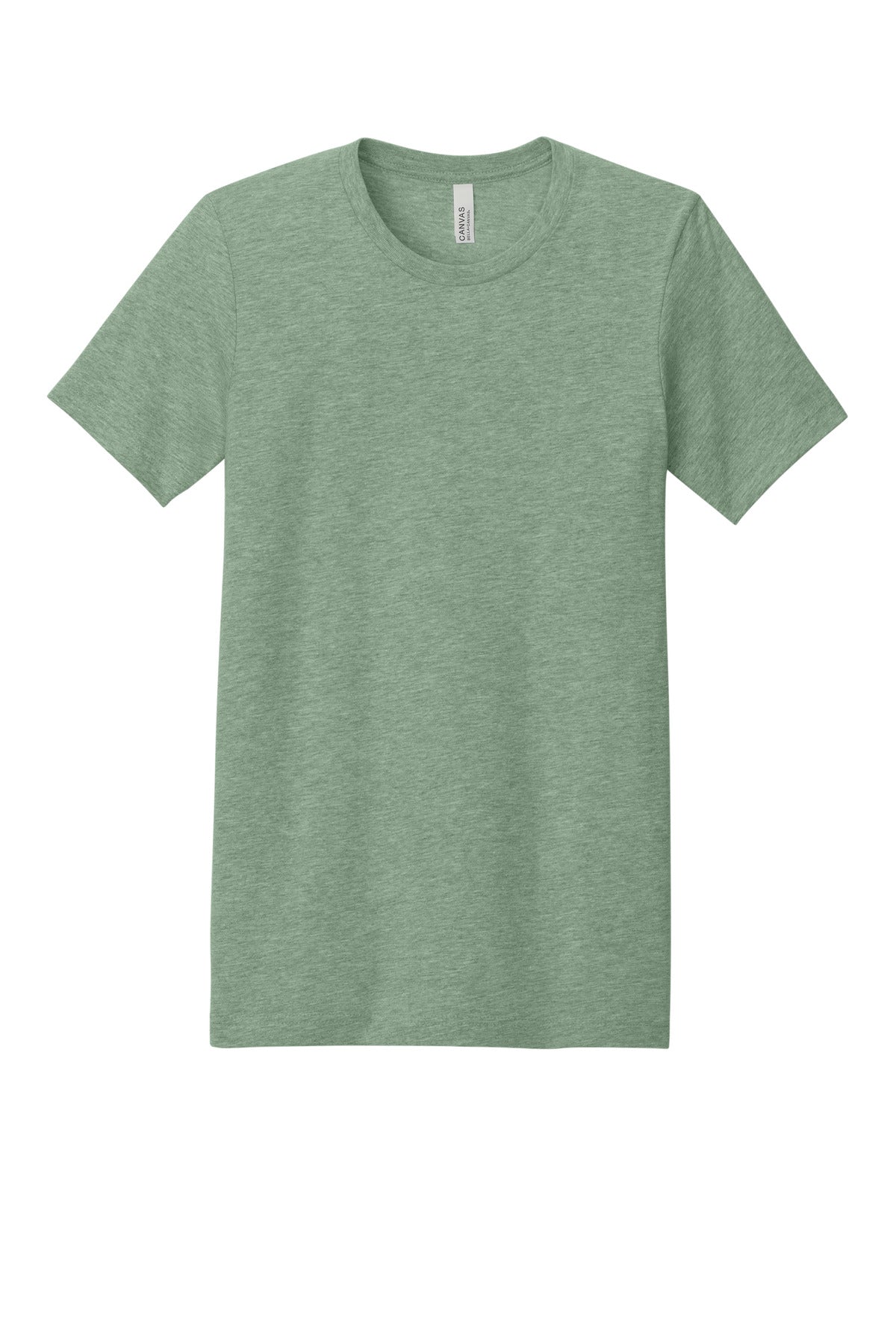 Bella+Canvas Unisex Heather CVC Short Sleeve Tee BC3001CVC Heather Sage