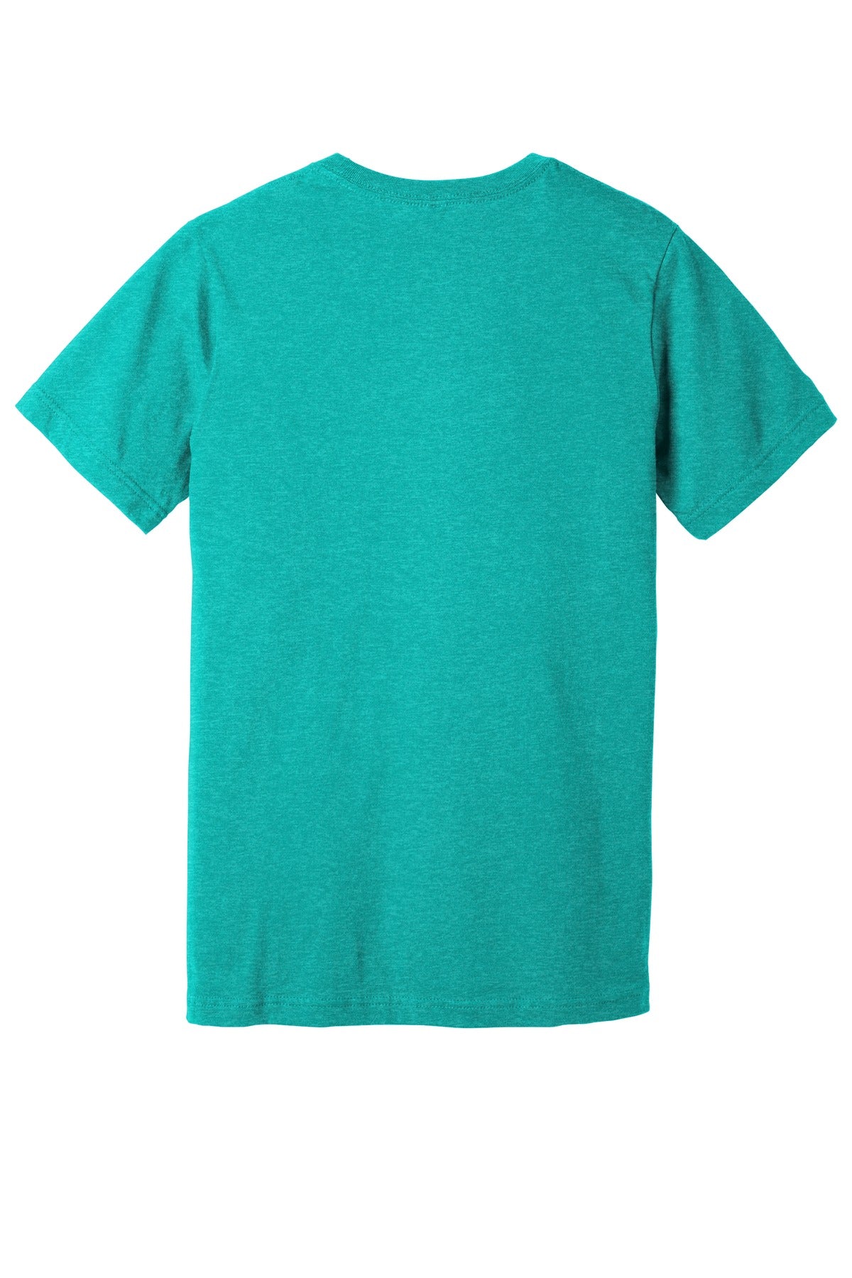 BELLA+CANVAS  Unisex Heather CVC Short Sleeve Tee. BC3001CVC Heather Sea Green