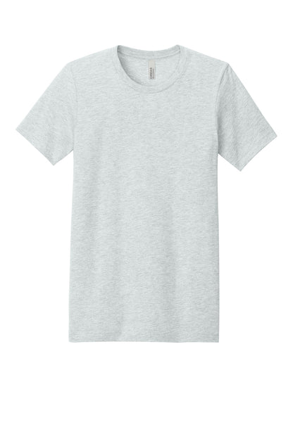 Bella+Canvas Unisex Heather CVC Short Sleeve Tee BC3001CVC Heather Silver