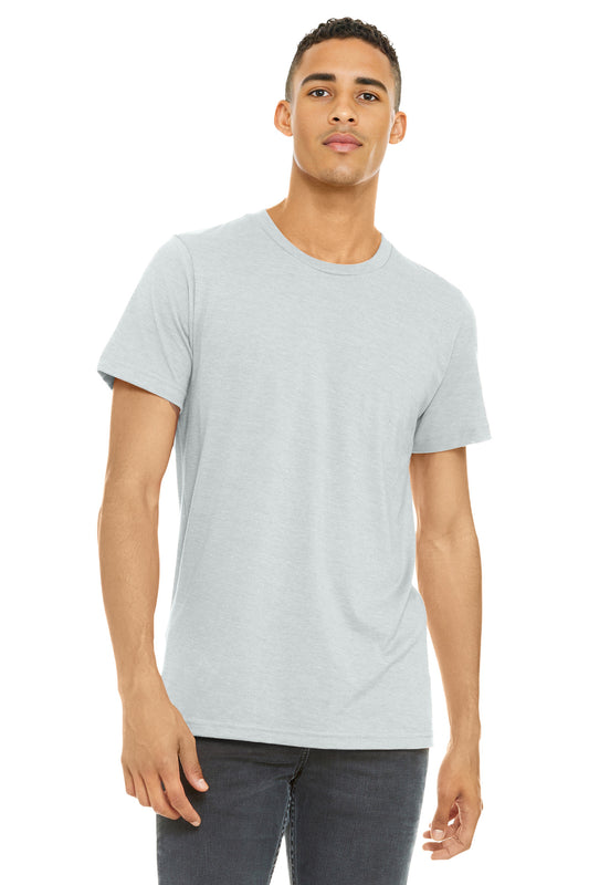 Bella+Canvas Unisex Heather CVC Short Sleeve Tee BC3001CVC Heather Silver