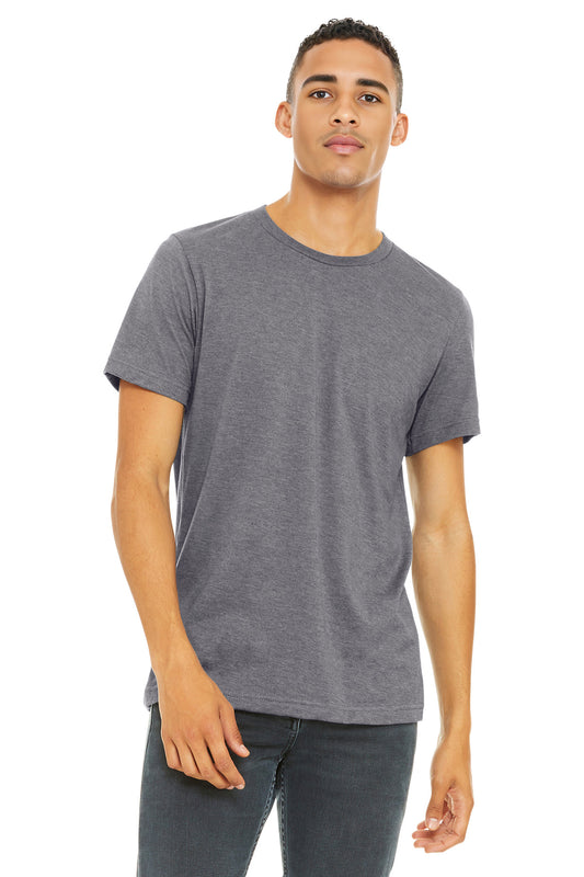 Bella+Canvas Unisex Heather CVC Short Sleeve Tee BC3001CVC Heather Storm