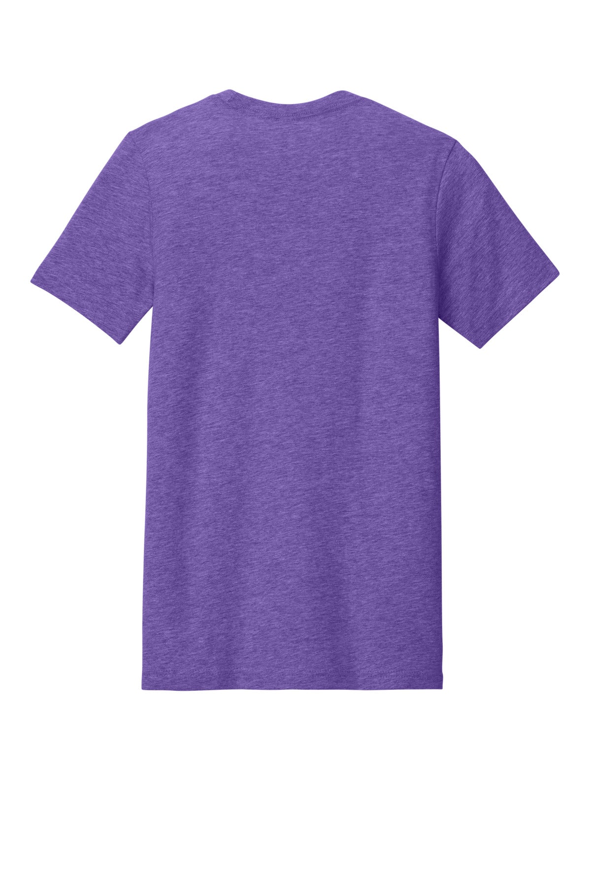Bella+Canvas Unisex Heather CVC Short Sleeve Tee BC3001CVC Heather Team Purple