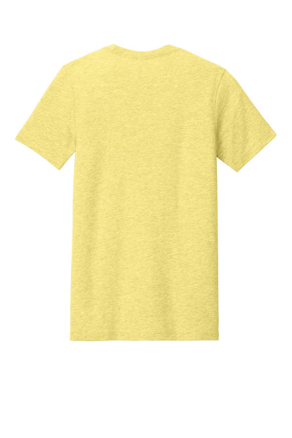 Bella+Canvas Unisex Heather CVC Short Sleeve Tee BC3001CVC Heather Yellow