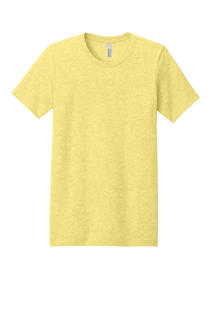 Bella+Canvas Unisex Heather CVC Short Sleeve Tee BC3001CVC Heather Yellow