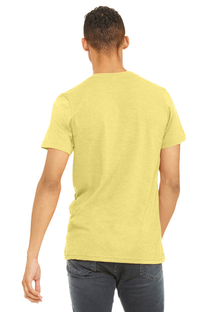 Bella+Canvas Unisex Heather CVC Short Sleeve Tee BC3001CVC Heather Yellow