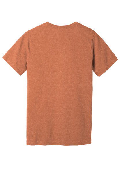 BELLA+CANVAS  Unisex Heather CVC Short Sleeve Tee. BC3001CVC Heather Autumn