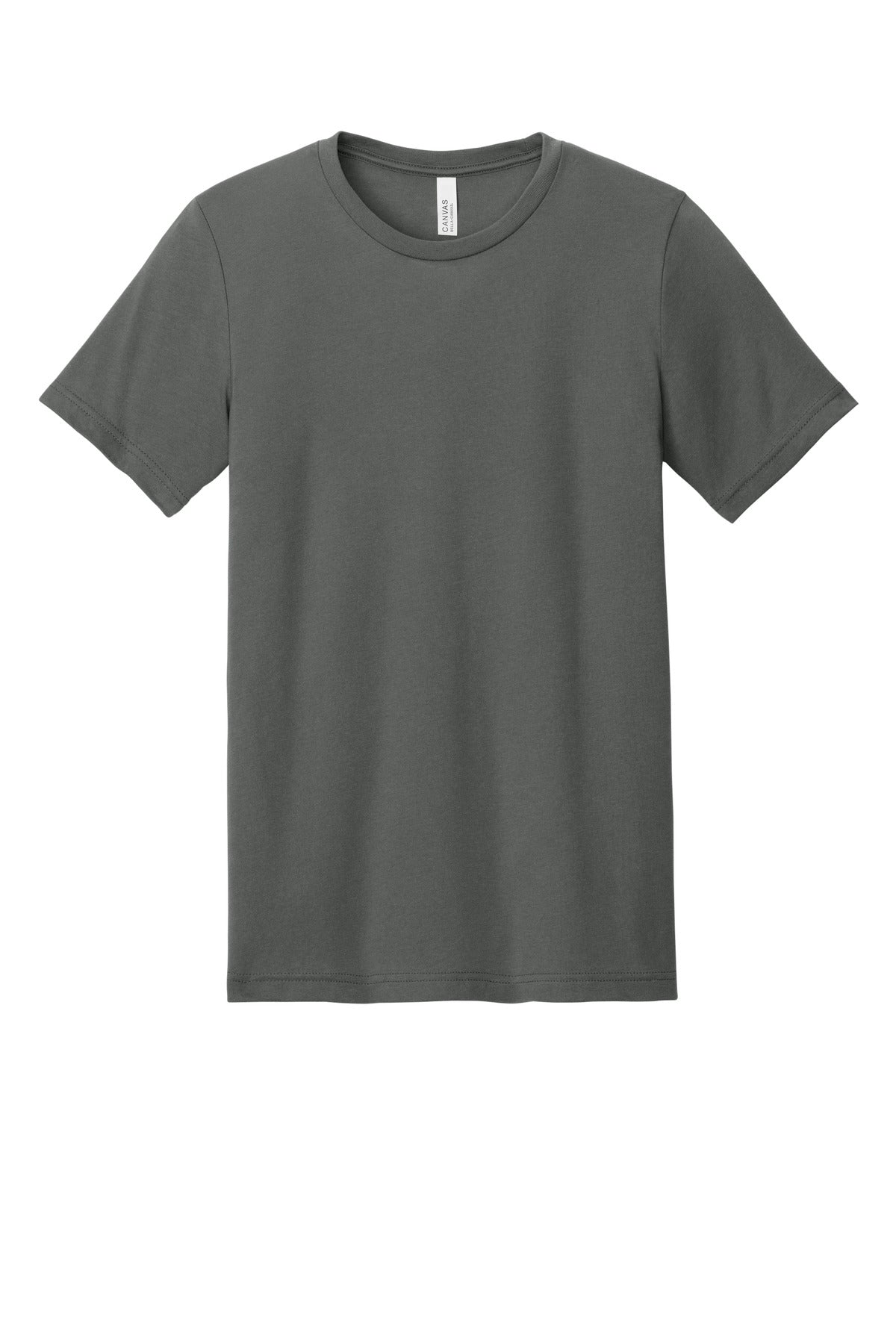 Bella+Canvas Unisex Heather CVC Short Sleeve Tee BC3001CVC Solid Asphalt Blend